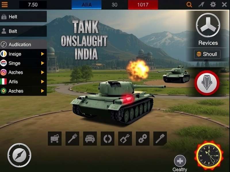 Tank customization options in Tank Onslaught India