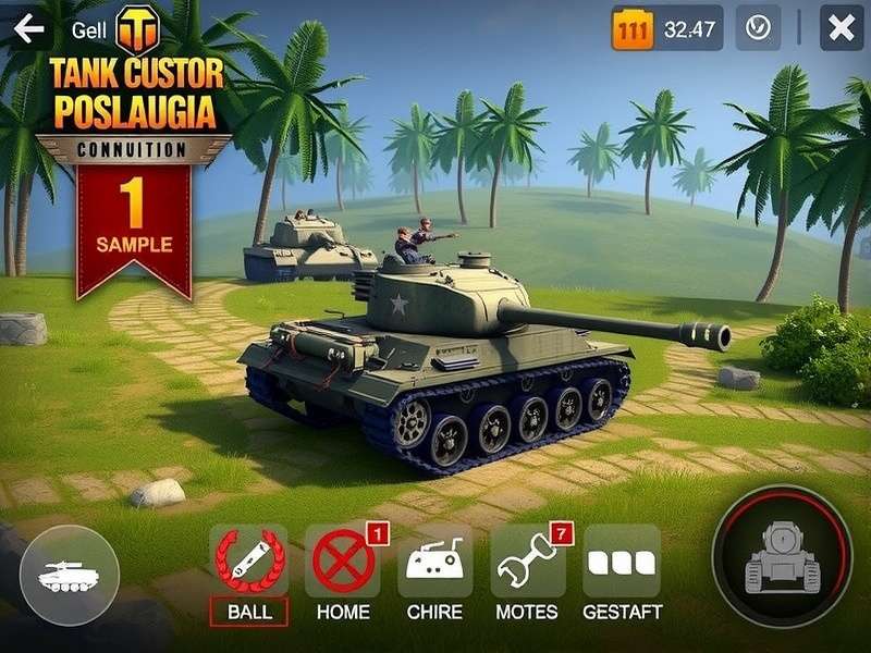 Tank Onslaught India gameplay screenshot
